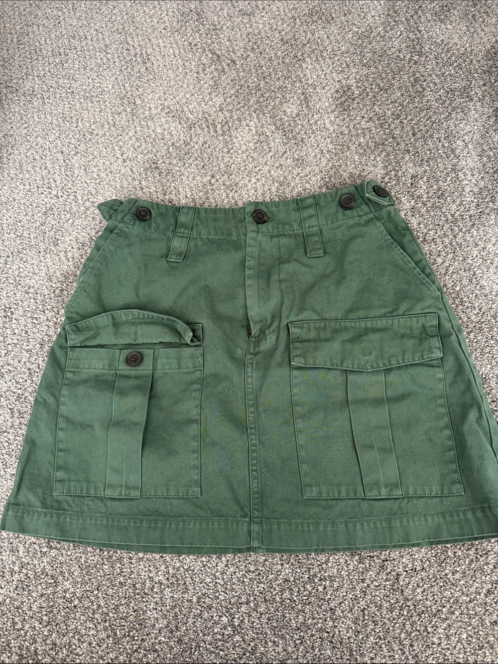 Universal Thread Olive Green Cargo Mini Skirt